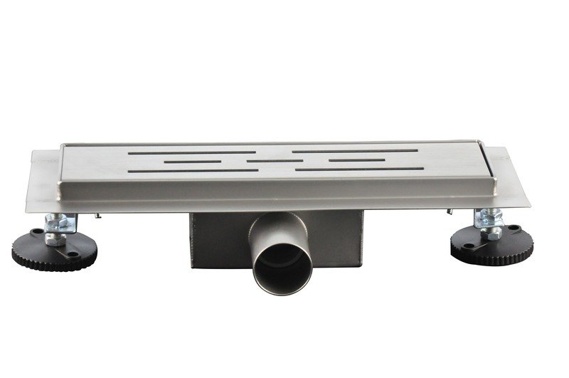 CANIVEAU DE DOUCHE EN INOX NAPOLI DESIGN 300MM