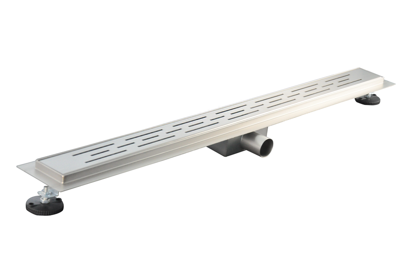 CANIVEAU DE DOUCHE EN INOX NAPOLI DESIGN 1200MM