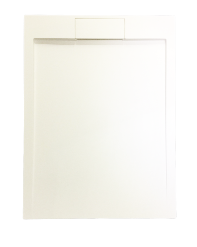 RECEVEUR DE DOUCHE EN MARBRE ARTIFICIEL BLANC MAT 800X1200X35MM STRADA 8120
