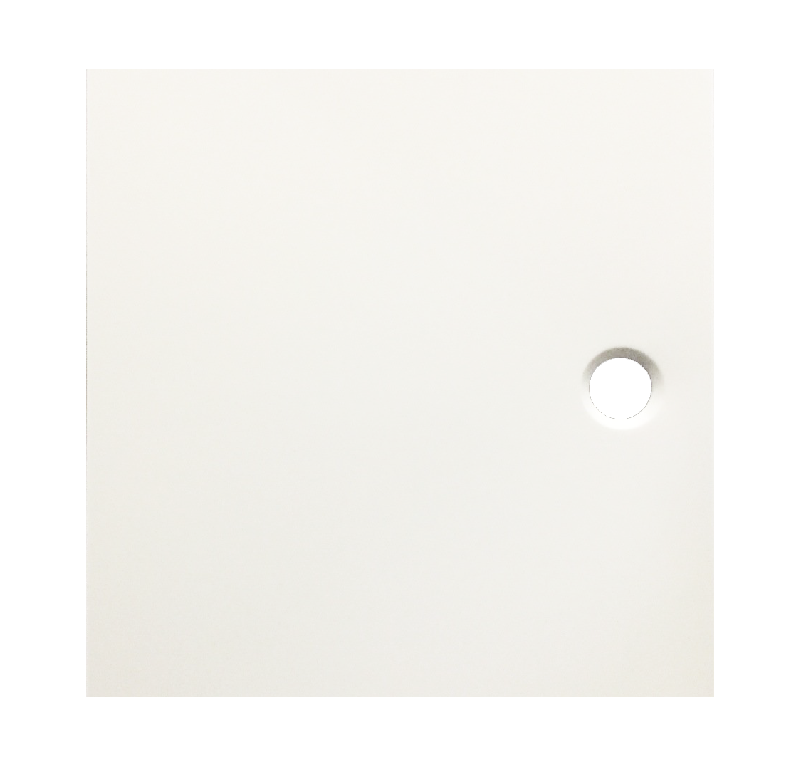 RECEVEUR DE DOUCHE EN MARBRE ARTIFICIEL BLANC MAT 900X900X35MM SQUARE 9090