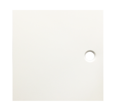 RECEVEUR DE DOUCHE EN MARBRE ARTIFICIEL BLANC MAT 900X900X35MM SQUARE 9090