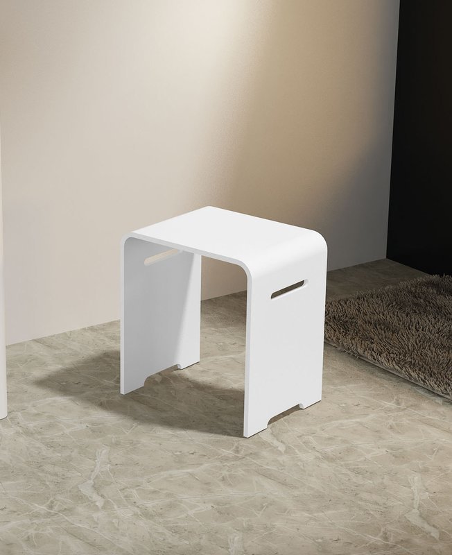 SIEGE DE DOUCHE EN SOLID SURFACE 440