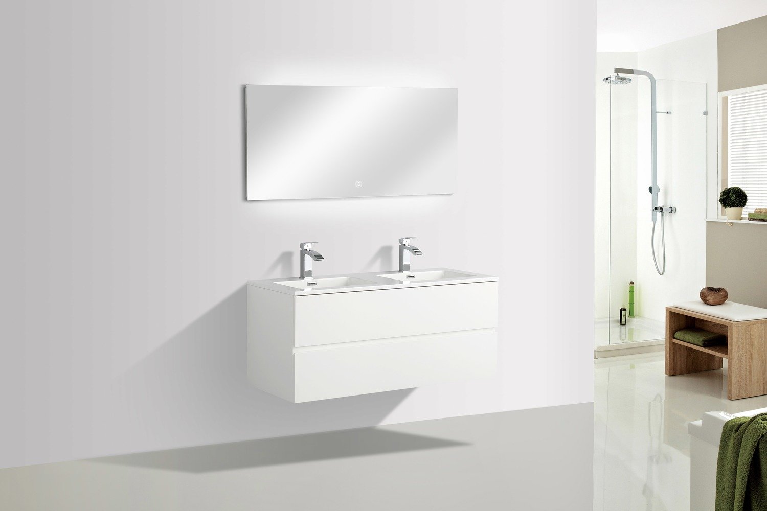 MEUBLE SALLE DE BAIN NEW ELITE ANGELA 1400