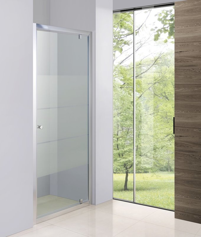 PORTE DE DOUCHE PIVOTANTE 6MM AQUAPLUS (004-90) 900X2000MM