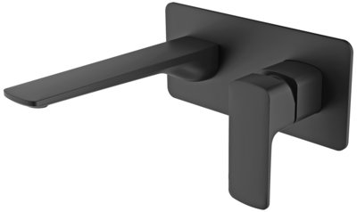 MITIGEUR ENCASTRE TOSCA BLACK MURAL POUR VASQUE