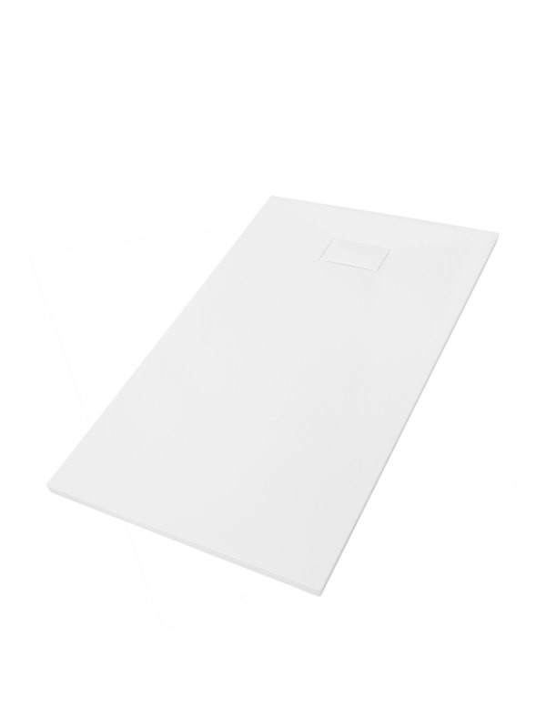 RECEVEUR DE DOUCHE EN MATIERE SYNTHETIQUE 800X800X30MM ETNA WHITE SMC GLOSSY