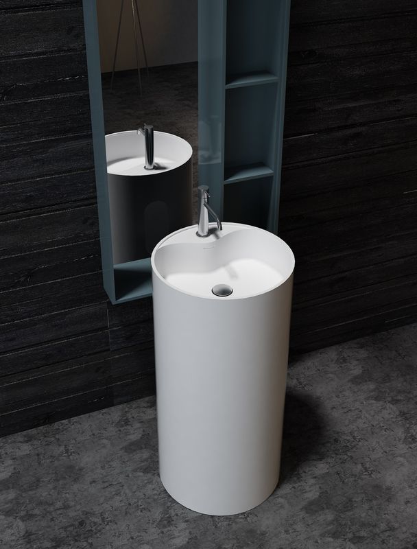 LAVABO COLONNE SOLID SURFACE 2170