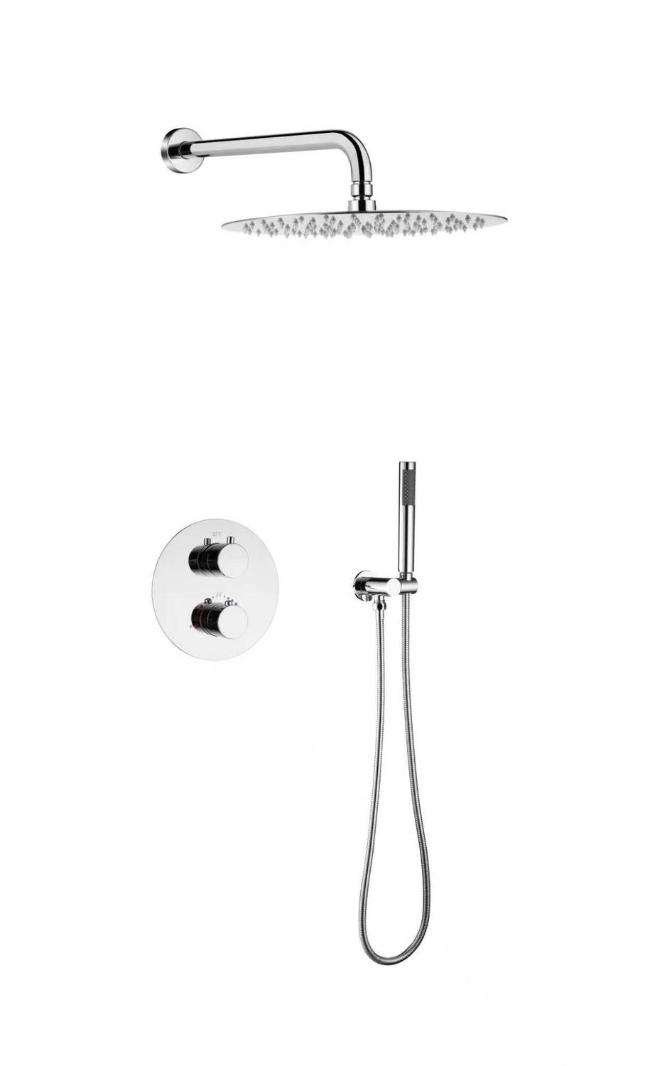 Set de douche encastré OCEAN RAIN 4017 – CHROME