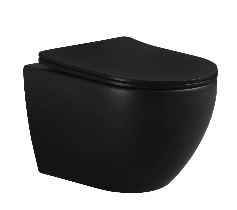 WC SUSPENDU MORENO NOIR MAT
