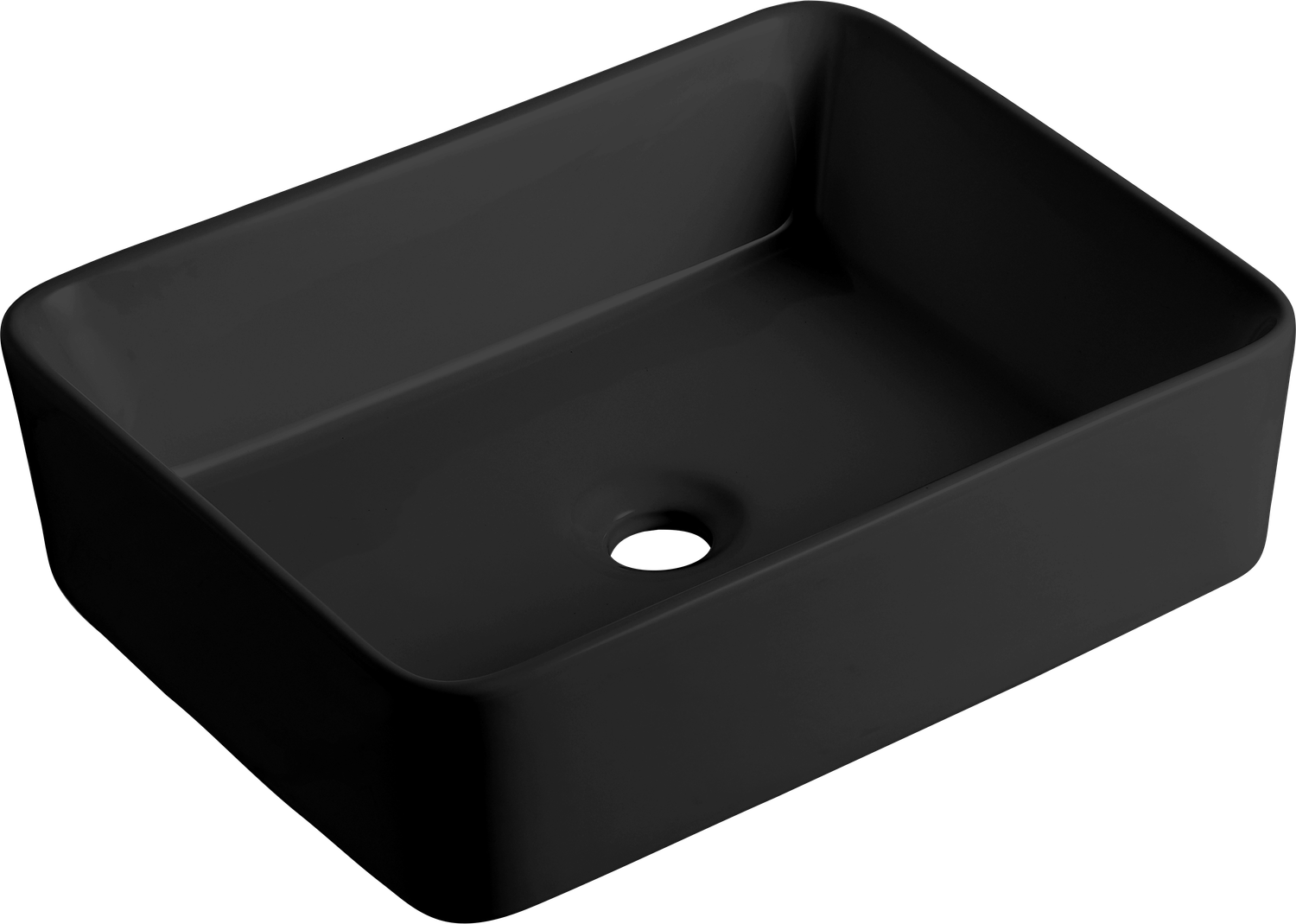VASQUE à POSER CERA-2602 NOIR MAT