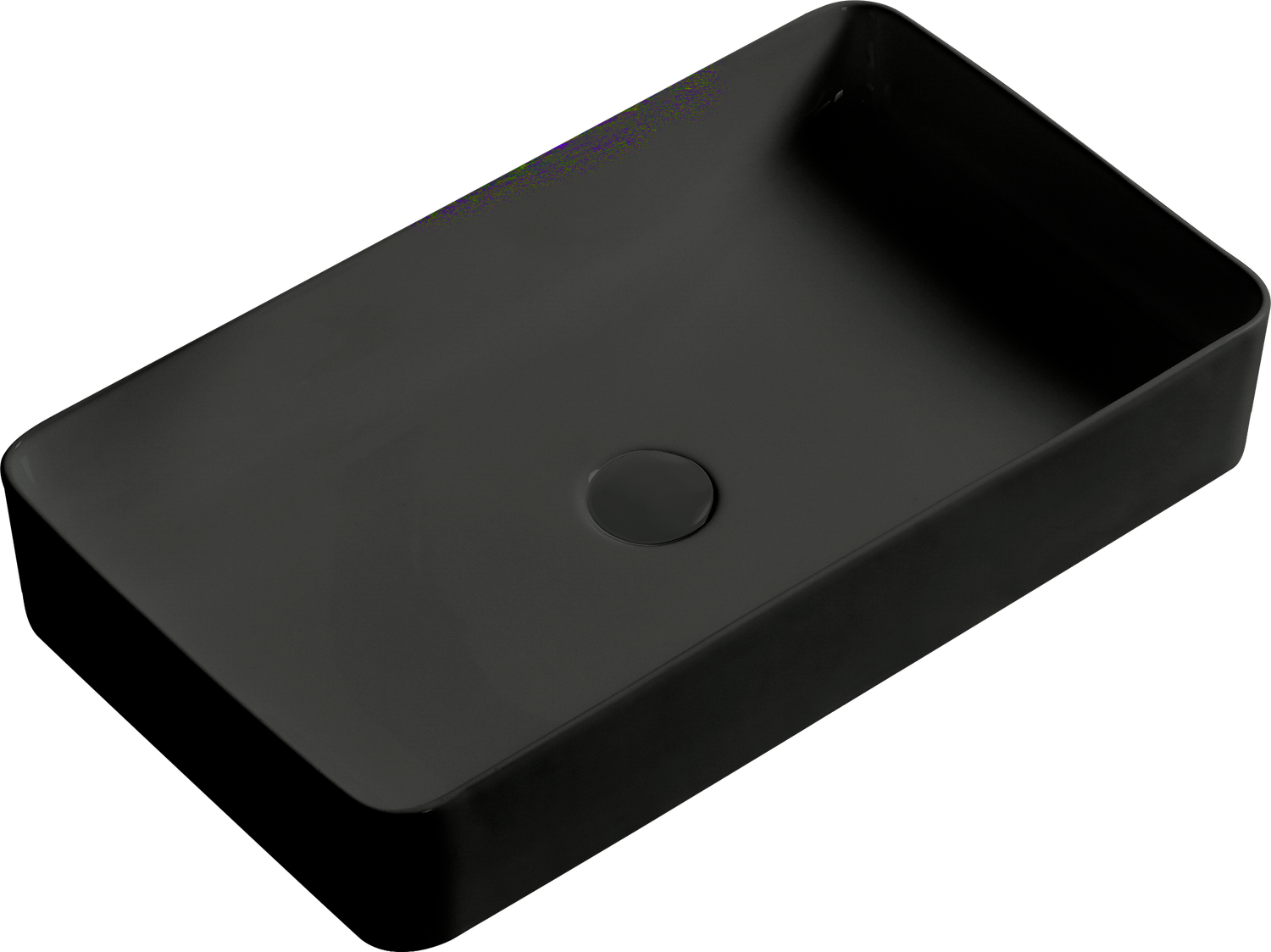 VASQUE à POSER CERA-2621 NOIR MAT