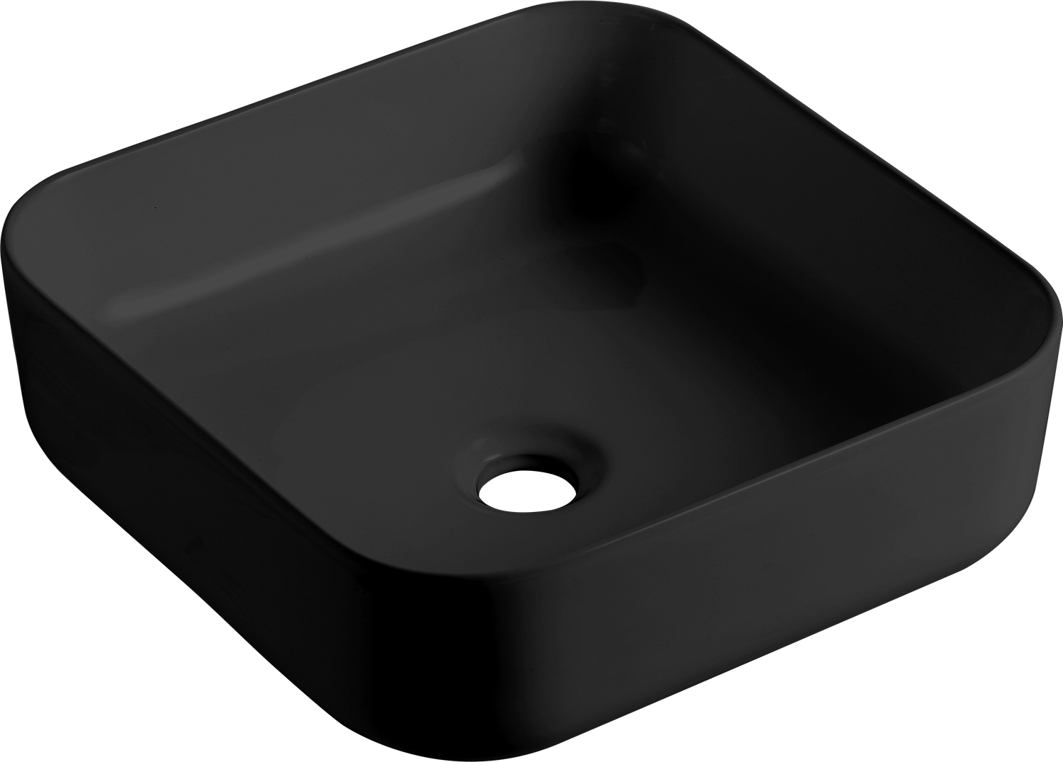 VASQUE à POSER CERA-2608 NOIR MAT
