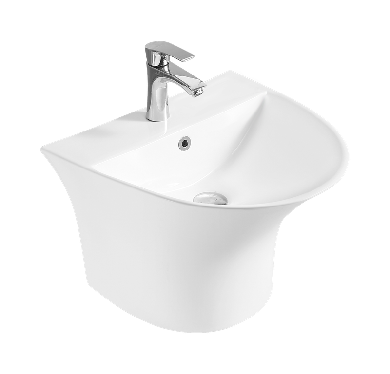 VASQUE SUSPENDUE CERA-2629 BLANC