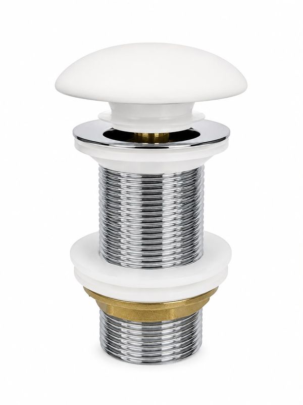 CREPINE PUSH CERAMIQUE BLANC MAT