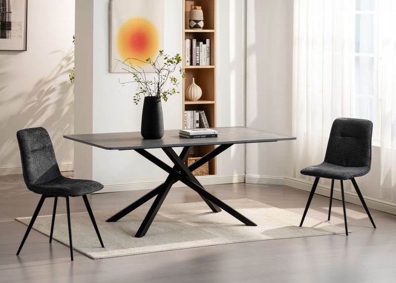Chaise Jolie Noir - Réf:998-16