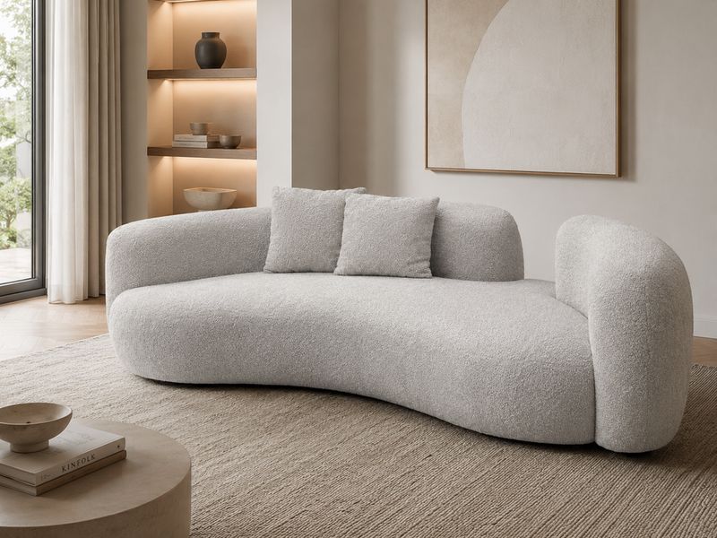 Fauteuil Dolce Grande 260 cm en gris