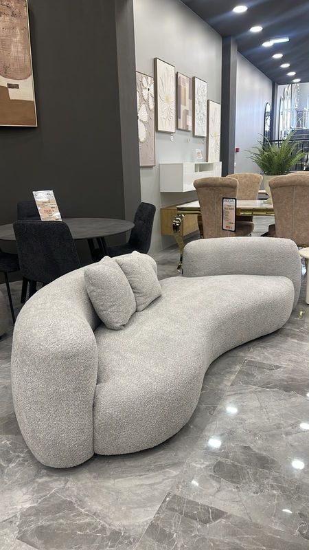 Fauteuil Dolce Grande 260 cm en gris