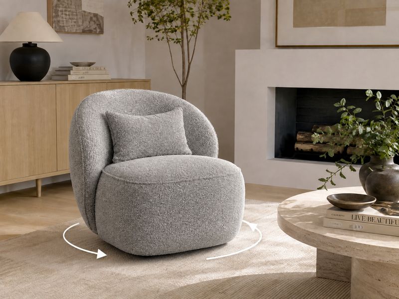 Fauteuil pivotant 360° UPFC9915