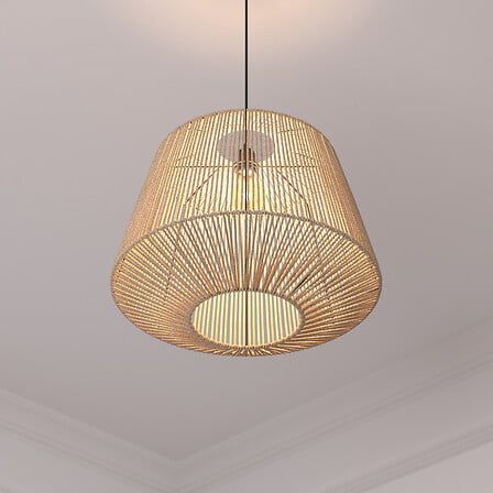 Suspension Jily en corde naturelle – Ø48 cm | 190631