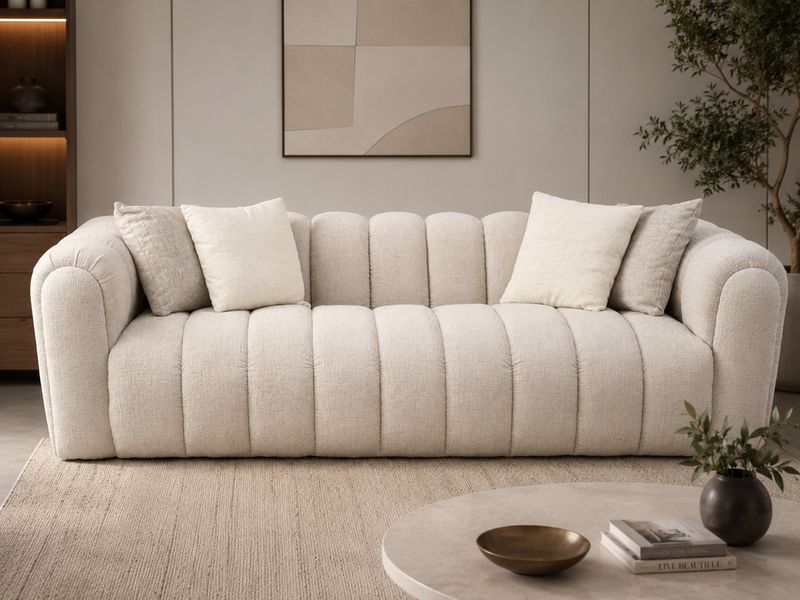 Canapé Ava02 Tissu Chenille Texturé | UP23052