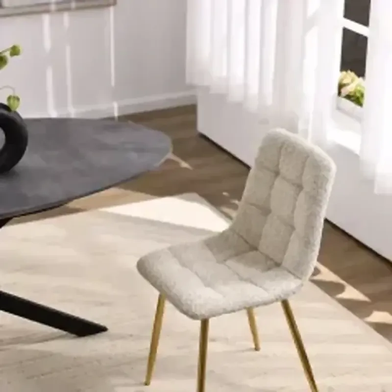 Chaise Sara Gold beige - Réf: 998-04