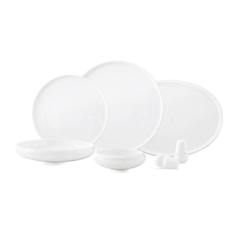 Set assiette Moon 27 pcs blanc - LDS-2711