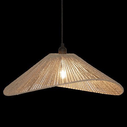 Suspension Myha en corde naturelle – 58 cm | 202609