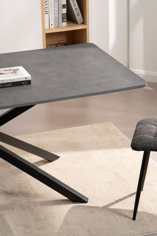 Table à manger Elena 180 cm - Réf: Elena1800 S02 Anthracite