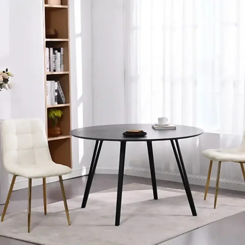 Table à manger Laura 120cm - Réf: Laura 1200 S02 Anthracite