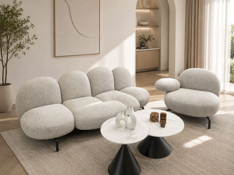 Canapé Como Grande – Design organique