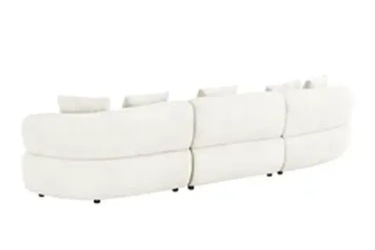 Canapé Milo blanc - Réf: 998-01