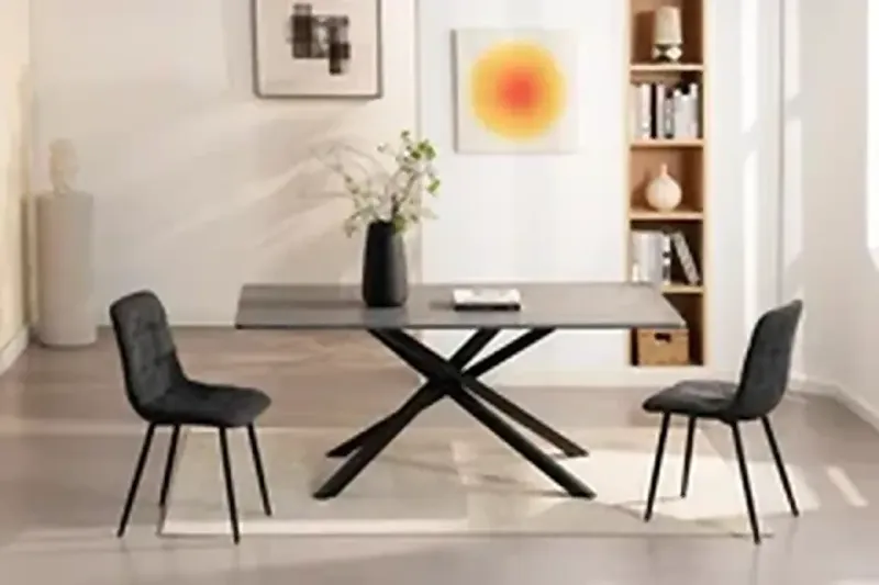 Chaise Sara Black noir - Réf: 998-16
