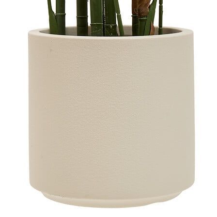 Palmier Merlo haut 180 cm pot céramique blanc 214061