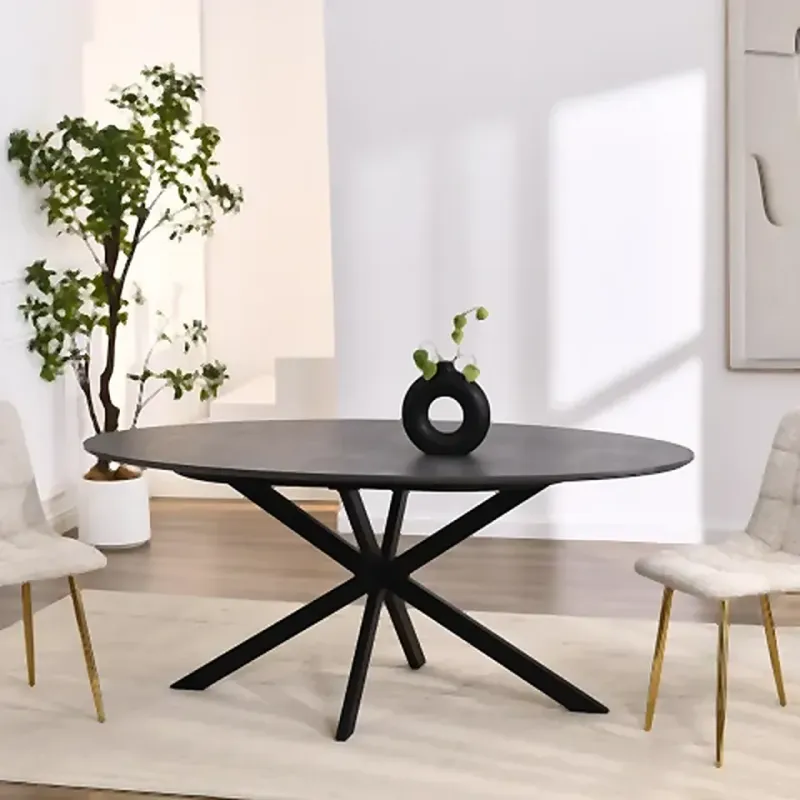 Table à manger Luisa 180 cm - Réf: Luisa 1800 S02 Anthracite