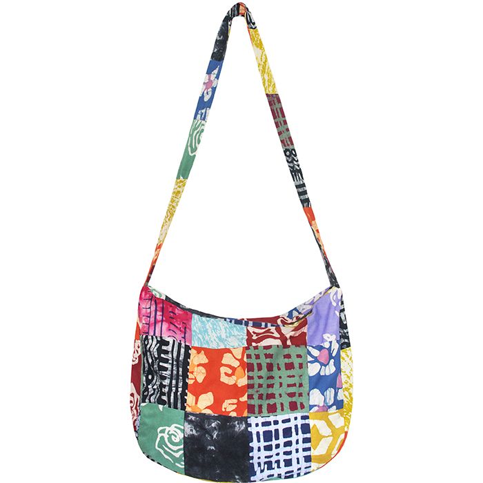 Globe Trotter Batik Patchwork Bag