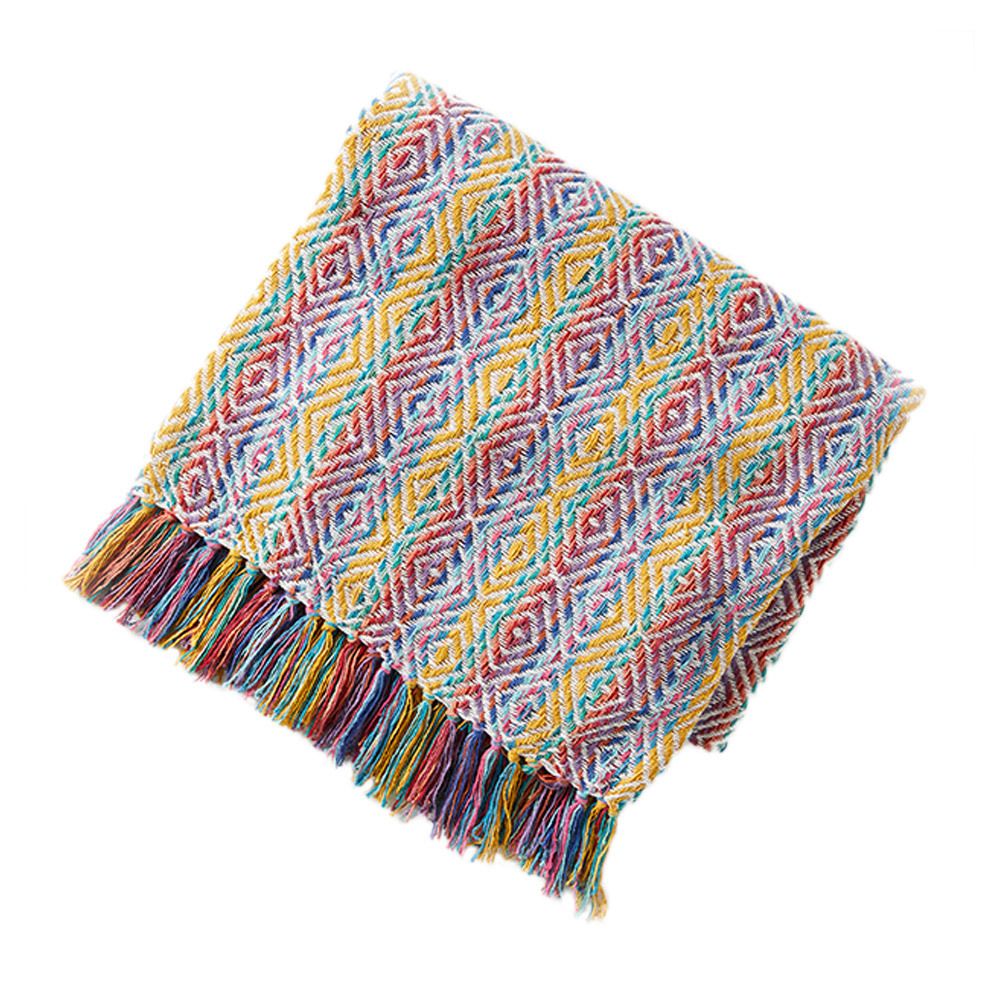 Yaatra Rethread Rainbow Throw