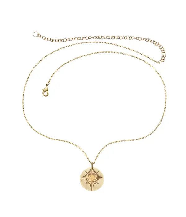 Brass Bombshell Star Necklace