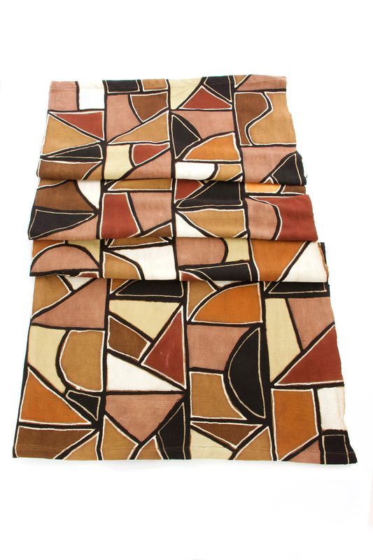 Desert Cathedral Mudcloth Throw