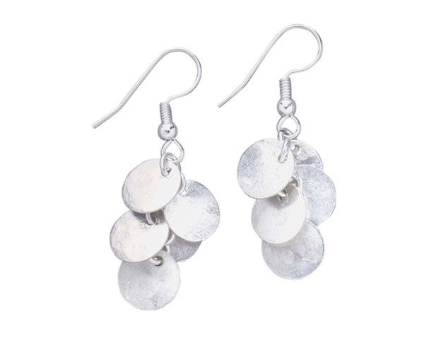 Metal Cluster Earrings