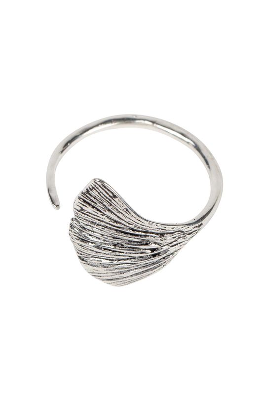 Sterling Silver Ginkgo Leaf Ring