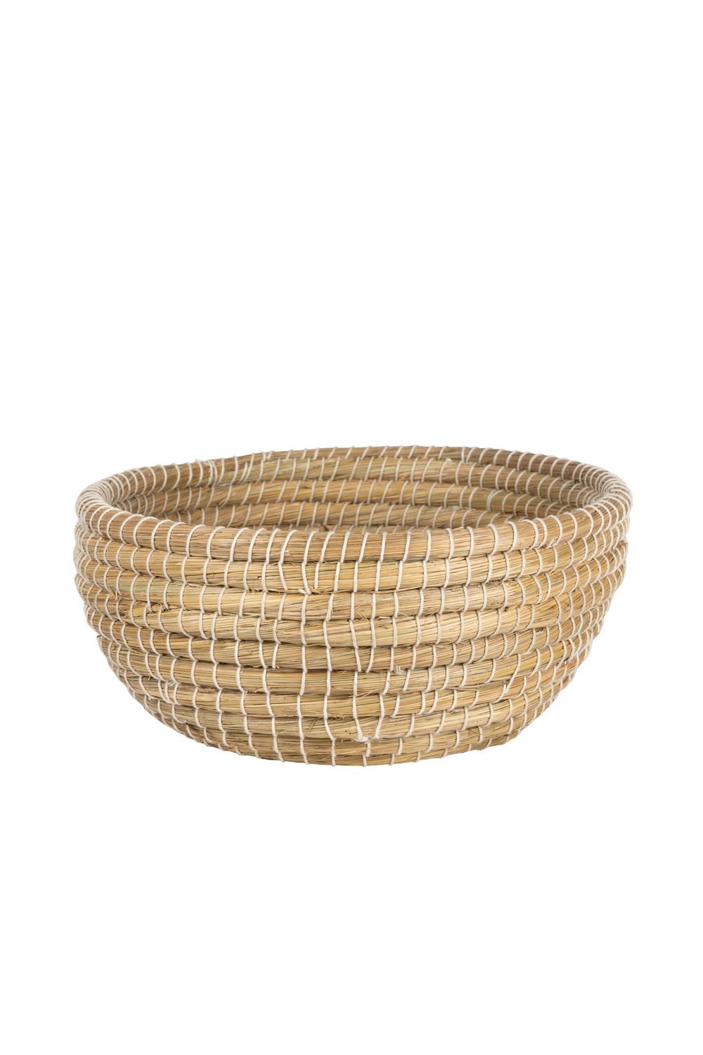 Cotton &amp; Kaisa Grass Basket Bowl - 14&quot;