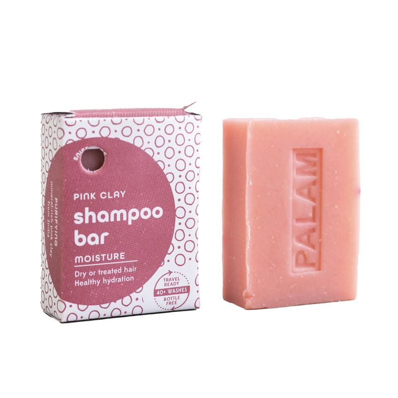Pink Clay Shampoo Bar