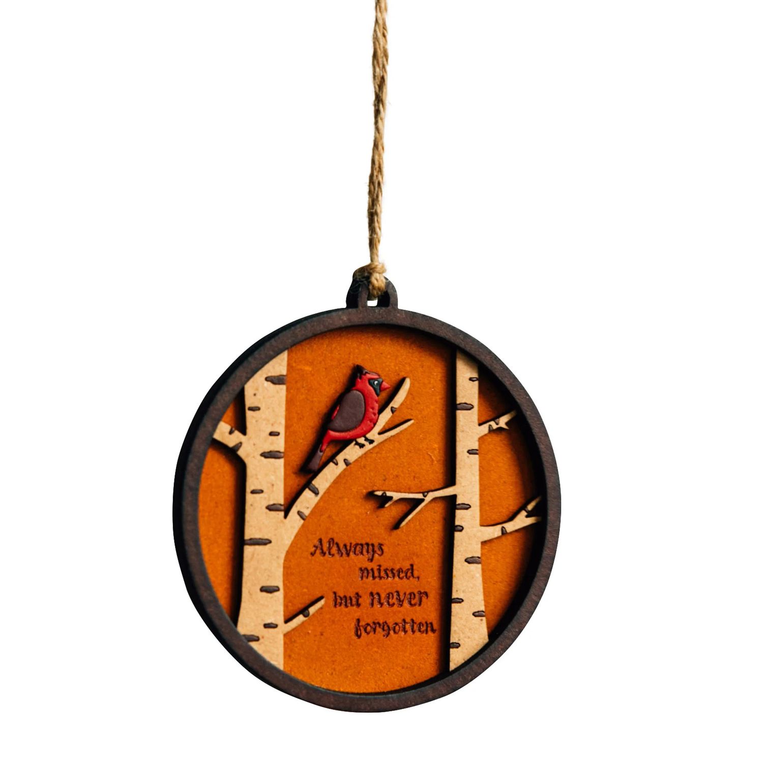Never Forgotten Cardinal Ornament