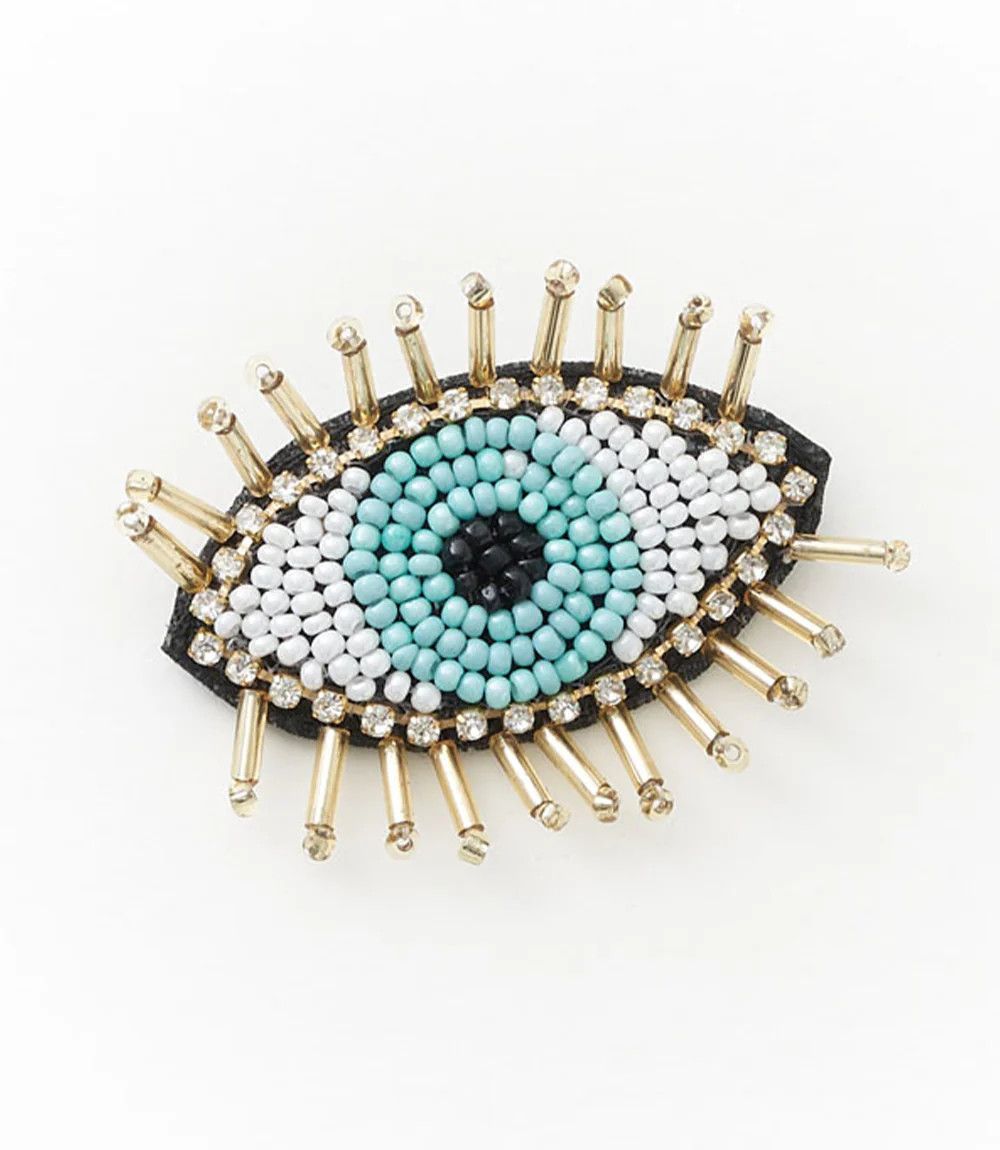 Bala Mani Evil Eye Brooch