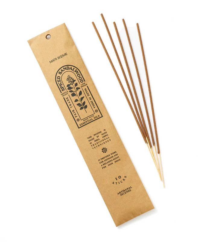 Spiced Sandalwood Incense 10 Sticks