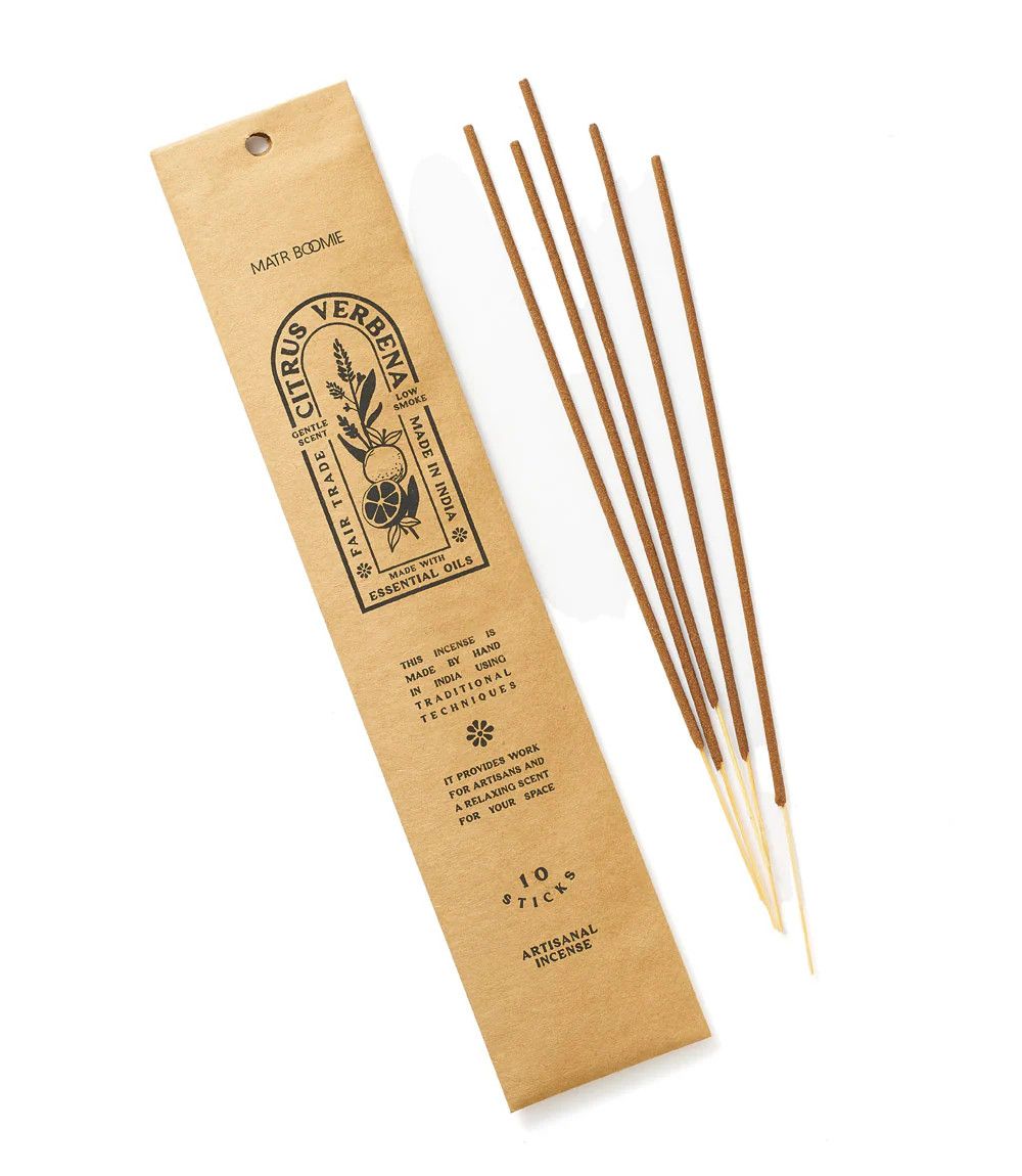 Citrus Verbena Incense 10 Sticks