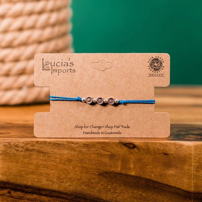 Sunflower Charm Bracelet