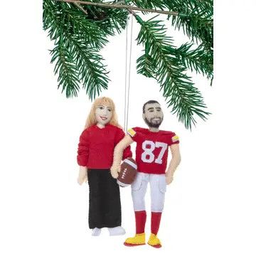 Taylor &amp; Travis Felted Ornament