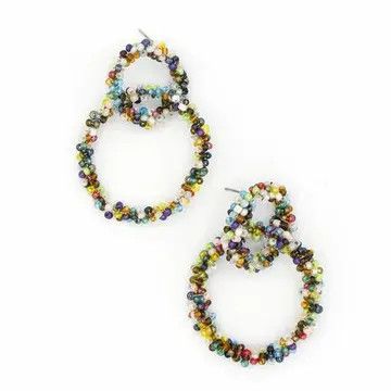Loop De Loop Beaded Earrings