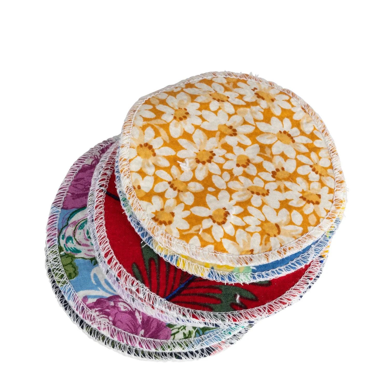 Cotton Makeup Remover Pads - Set of 7